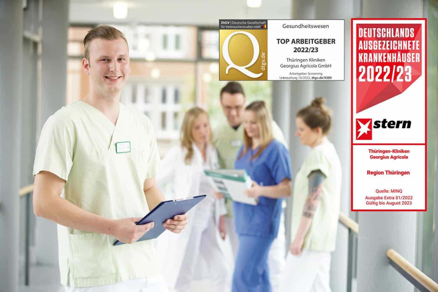 Pflegefachkraft (w/m/d) für die Innere II/Diabetologie - Ihre Karriere in den Thüringen-Kliniken! Rudolstadt - Thüringen-Kliniken "Georgius Agricola" Rudolstadt - Pflegia