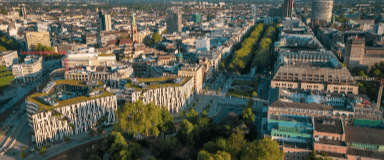 Stadtansicht von Düsseldorf