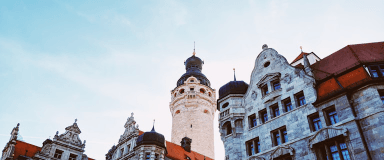 Stadtansicht von Leipzig