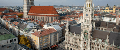 Stadtansicht von München